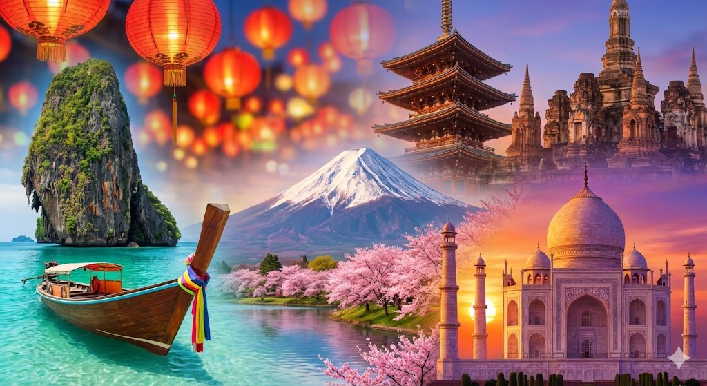 Asya’nın En Büyüleyici Gezi Rotaları: Mistik Tapınaklardan Tropik Adalara